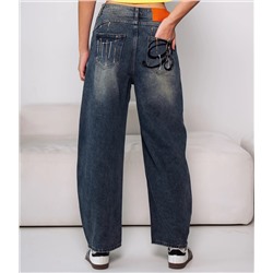 Джинсы #КТ8181 (1), синий