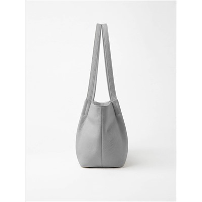 Женская кожаная сумка Richet 3288LN 830 Серый