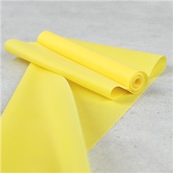 Лента эластичная для йоги и фитнеса Woohooo Flex Line / 1500х150х0.35 / желтый