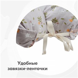 Кокон для малыша 7007А8 веточки