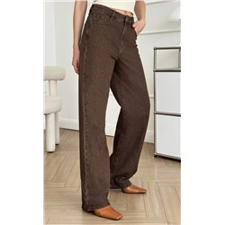 Джинсы жен. P222-0134-1 brown