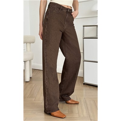 Джинсы жен. P222-0134-1 brown