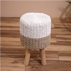 Табурет плетёный, 33×33×50 см