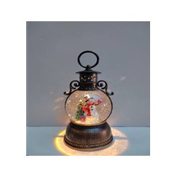 Светильник настольный новогодний 11х11х24 см / NG206-57 /уп 12/ музыкальный