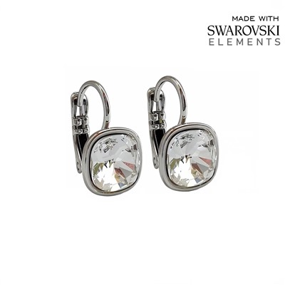 Серьги с кристаллами Swarovski