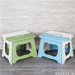 Табуретка складная 27x24x22 см / K0039-5 /уп 40/микс/ОРР