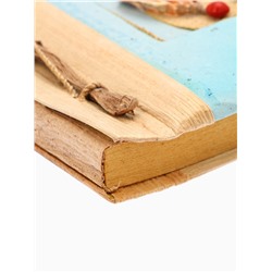 Блокнот в твёрдой обложке «Пляжный», 48 листов, 14×18×2 см