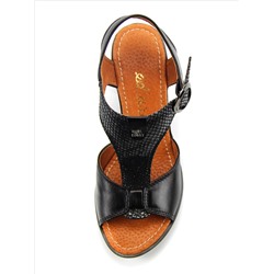 Босоножки ED'ART 6001.624'bl.black R