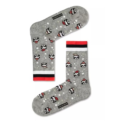 DIWARI NEW YEAR Новогодние носки «Xmas panda»