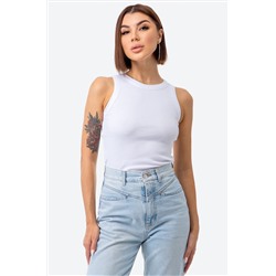 Женская майка-топ в рубчик Happyfox