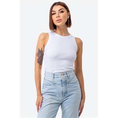 Женская майка-топ в рубчик Happyfox