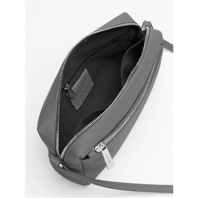 Женская кожаная сумка Richet 2536LN 763 Серый