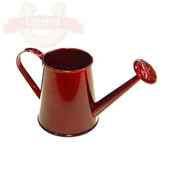 Лейка декор. металл glit. cherry 15*7*8.5см