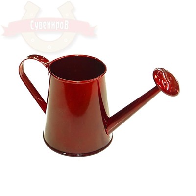 Лейка декор. металл glit. cherry 15*7*8.5см