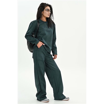 Брюки из мягкой эко замши