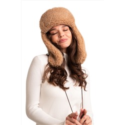 Шапка ушанка РОДИНА цвет шоколад