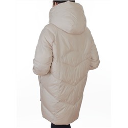 EB2819 LIGHT BEIGE Куртка зимняя женская (200 гр. холлофайбер)