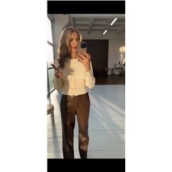 Брюки эко- кожа