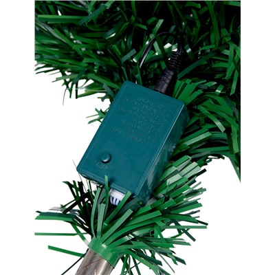 Ёлка светодиодная «Огонёк» 90 см, диаметр нижнего яруса 50 см, 79 ПВХ веток, мигание, свечение мульти