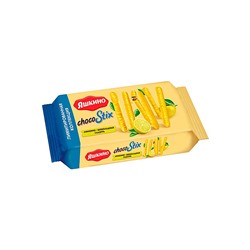 «Яшкино», печенье ChocoStix в лимонно-шоколадной глазури, 130 г
