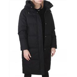 H24-620 BLACK Куртка зимняя женская (200 гр. холлофайбер)