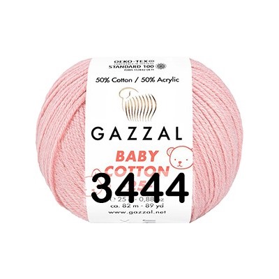 Пряжа Gazzal Baby Cotton 25