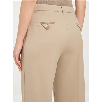Брюки бежевые со стрелками