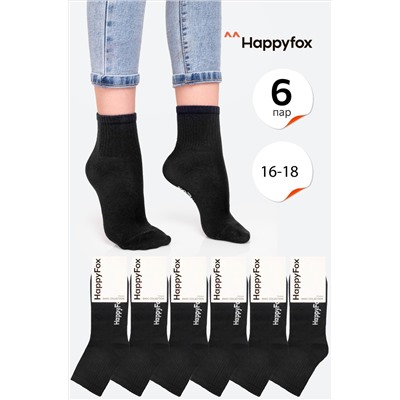 Набор детских носков 6 пар Happyfox