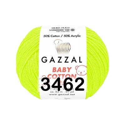 Пряжа Gazzal Baby Cotton 25