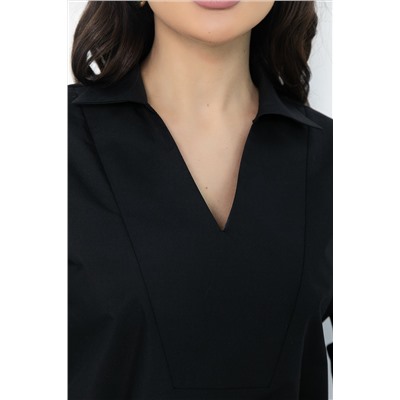 Блуза Легкость движения (черная) Б12831-30М