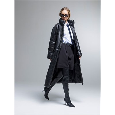 Плащ женский черный