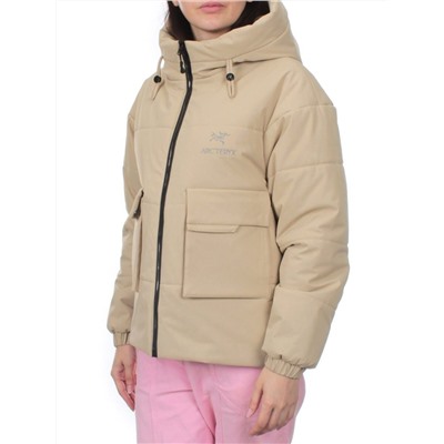 288 BEIGE Куртка зимняя облегченная женская (верблюжья шерсть)