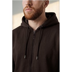 Мужская толстовка на молнии из футера трехнитки Happyfox