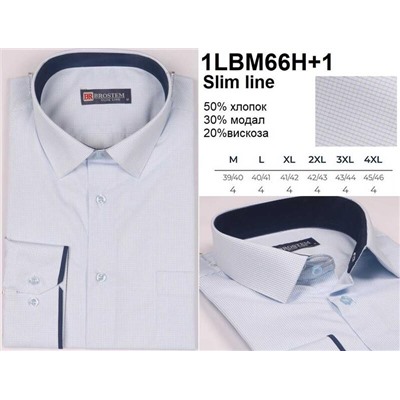 166+1LBM* Brostem рубашка мужская полуприталенная