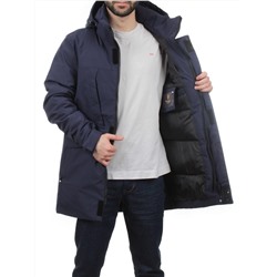 2182 DK. BLUE Куртка мужская зимняя облегченная (130 гр. холлофайбер)