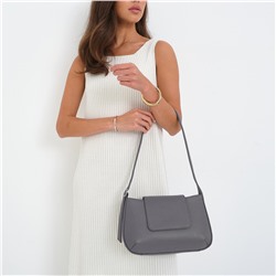 Женская кожаная сумка Richet 3115LN 341 Серый