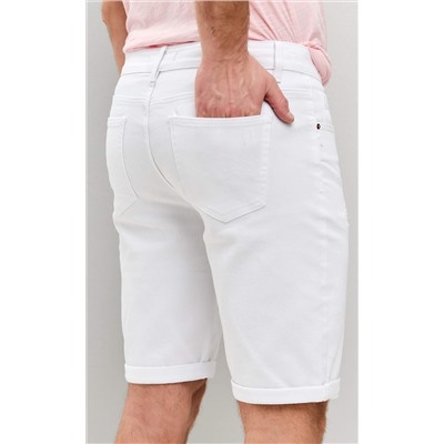 Шорты джинс F311-0972 white
