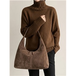 Женская кожаная сумка Richet 3251LNC 737262 Тауп