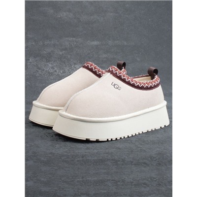 04-X85 BEIGE Угги зимние женские (натуральная замша, натуральная шерсть)