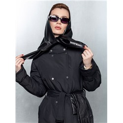 Плащ женский черный