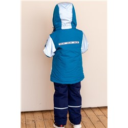 6016 Костюм на синтепоне Морская волна/98