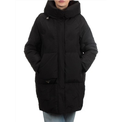 289 BLACK Куртка зимняя женская (150 гр. холлофайбер)