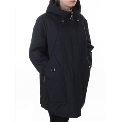 B-617 DK. BLUE Куртка демисезонная женская (100 гр. холлофайбер)