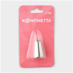 Насадка кондитерская KONFINETTA, d=2.1 см, № 108