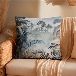 Наволочка декоративная «Этель. Вечерний сад», 45×45 см, велюр