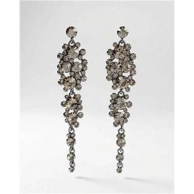 Серьги с чешскими кристаллами