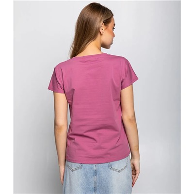 Футболка #КТ904 (1), пыльная роза