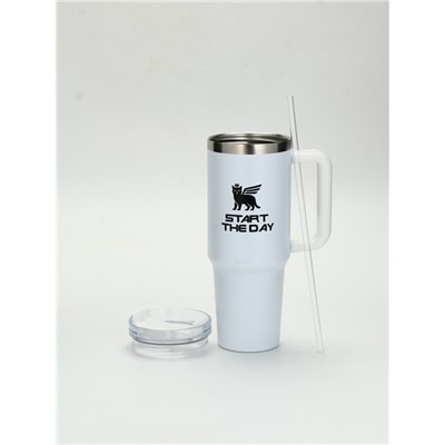 Термокружка 1200 мл, белая