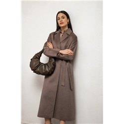 ШЕРСТЯНОЕ ПАЛЬТО В СТИЛЕ MAX MARA, КАКАО. АРТ. 1008