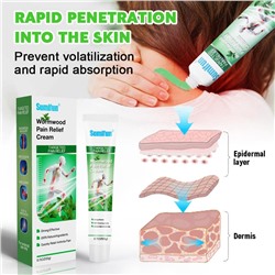 Крем от боли в суставах, ушибах, растяжениях Sumifun Wormwood Pain Relief Cream 20 g